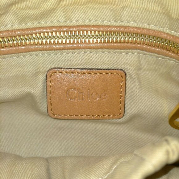 Chloe Hand Bag Light Brown Leather - Picture 8 of 11